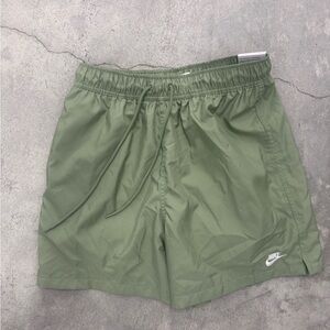 Nike Men’s Olive Green Athletic Shorts